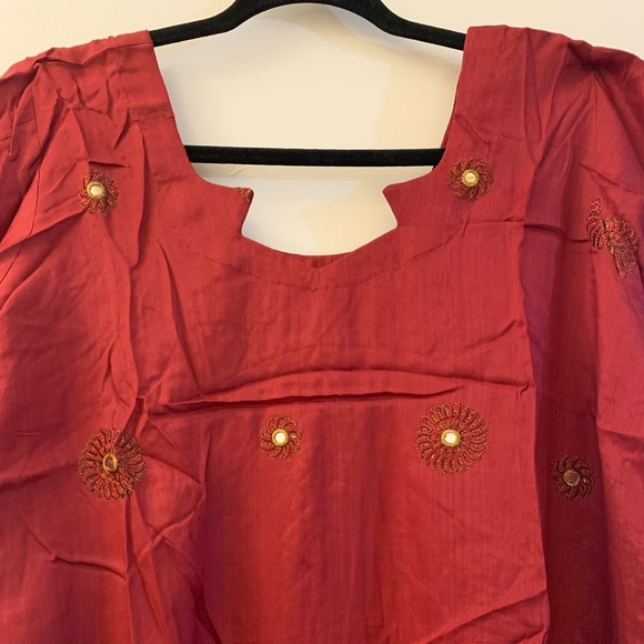 🌺 SALE $70 🌺 6 - NEW 3-Piece Stitched Indian Suit (Plus Size) - Picture 9 of 9